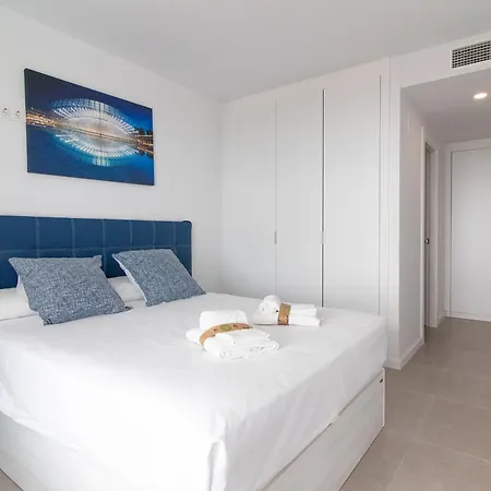 Lägenhet Global Properties, De Dos Terrazas Con Vistas Al Mar Y Piscina En Canet